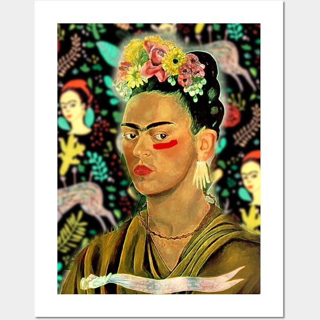 Frida Wall Art by Paskwaleeno